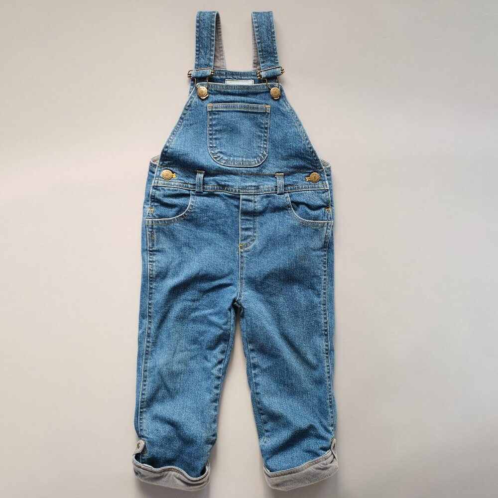 DOTTY DUNGAREES KIDS CLASSIC STONEWASH DENIM OVERALLS